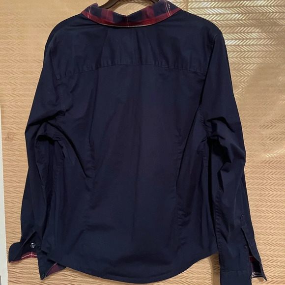 TOMMY HILFIGER~NAVY SHIRT~NWOT~LG - Picture 4 of 6